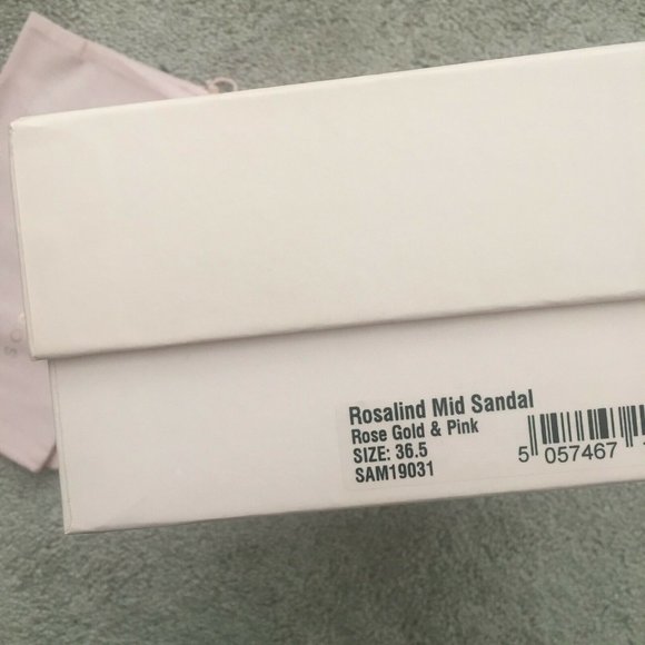 SOPHIA WEBSTER Rosalind Mid Heel Sandal Rose Gold - Picture 5 of 6